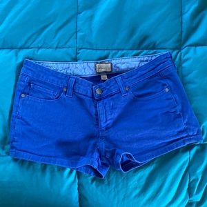 Cute blue shorts!